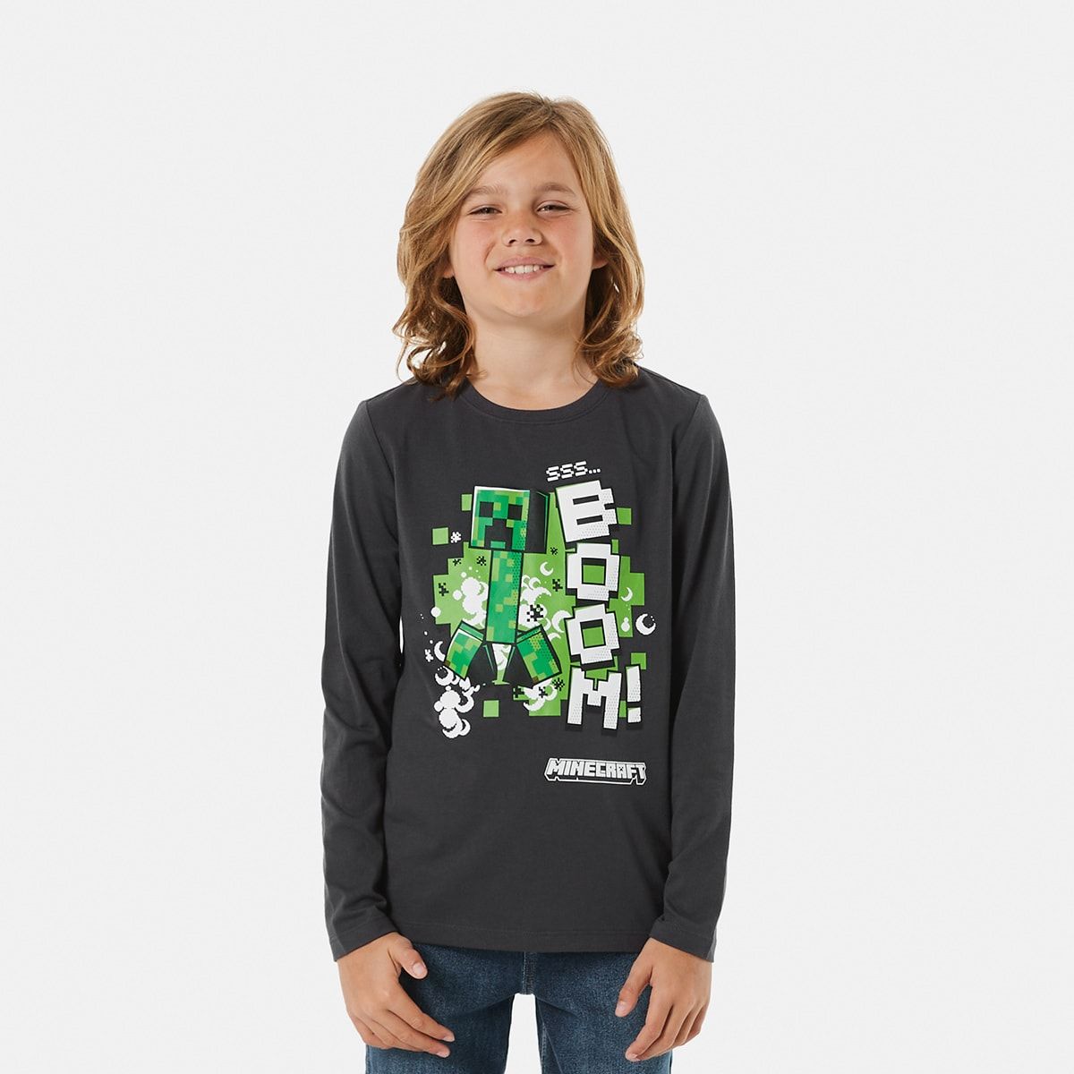 Minecraft License Long Sleeve T-shirt