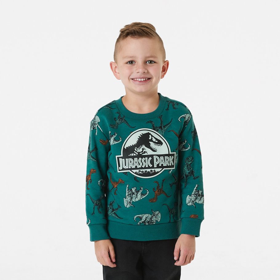 Jurassic World License Crew Neck Sweatshirt