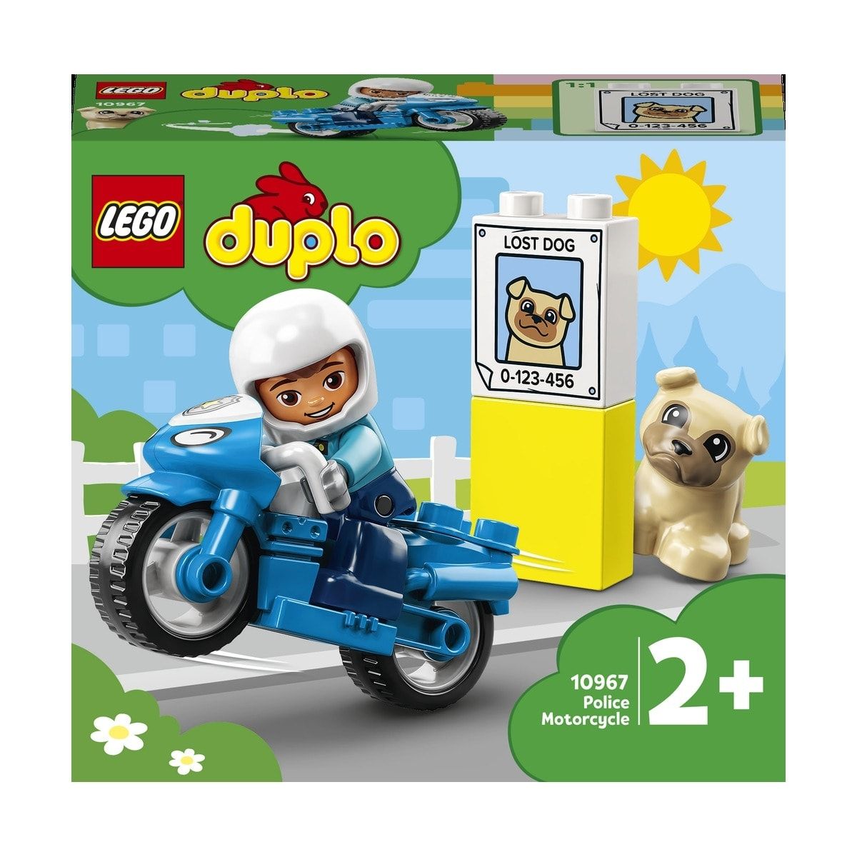 LEGO DUPLO Town Police Motorcycle 10967