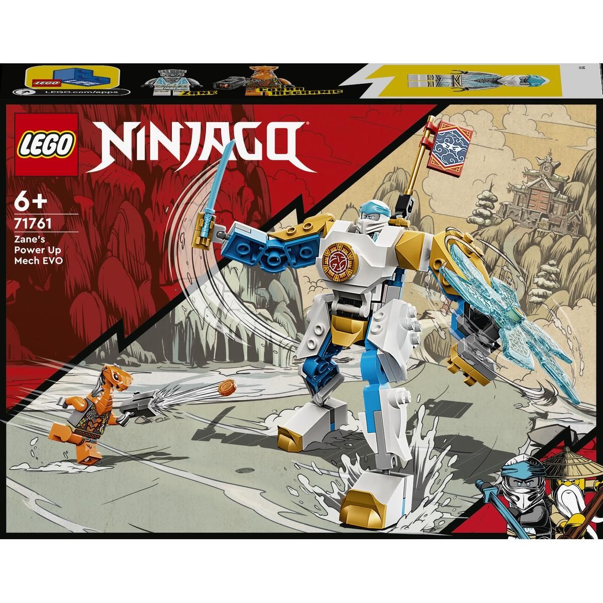 LEGO NINJAGO Zaneâs Power Up Mech EVO 71761