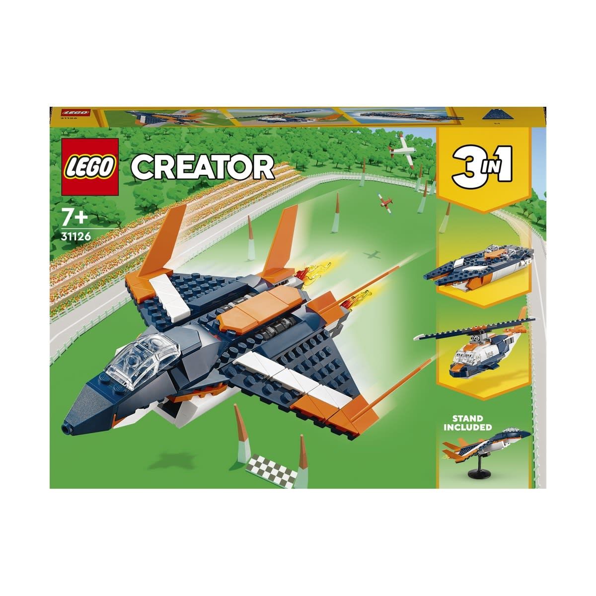 LEGO Creator Supersonic-jet 31126