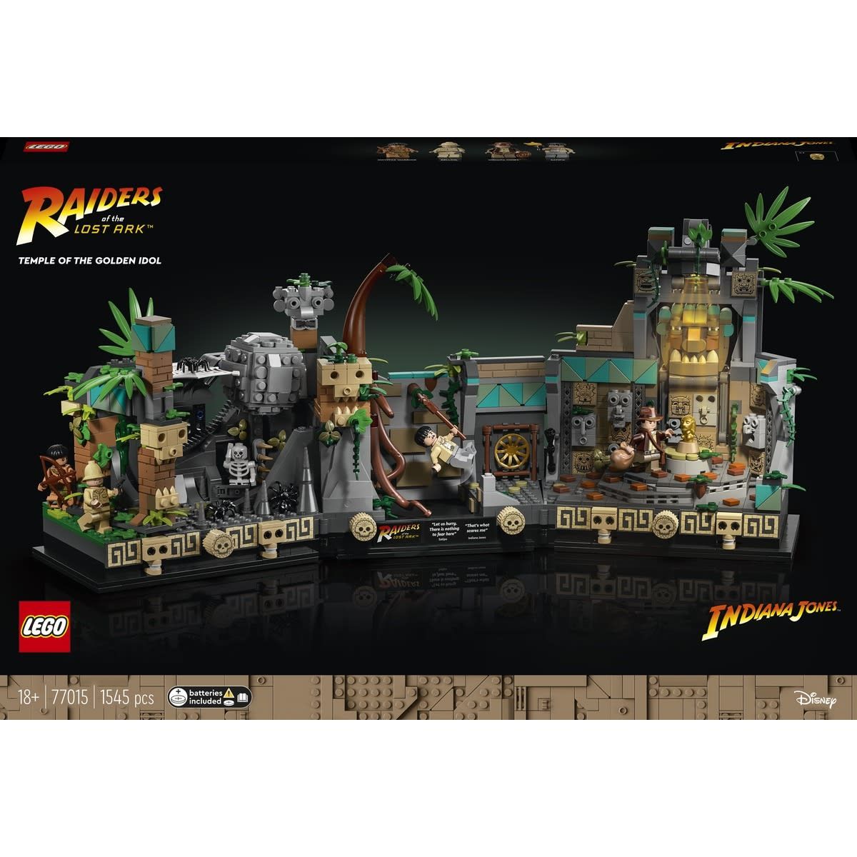 LEGO Indiana Jones Temple of the Golden Idol 77015