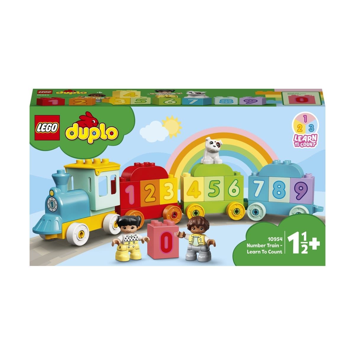 LEGO DUPLO Creative Play Number Train Learn To Count 10954