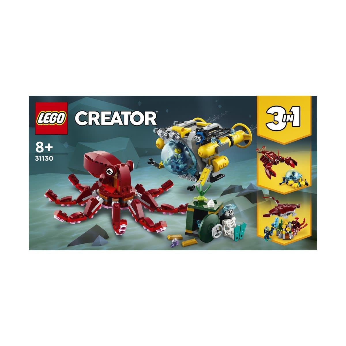 LEGO Creator Sunken Treasure Mission 31130