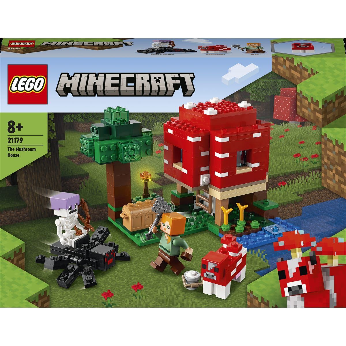 LEGO Minecraft The Mushroom House 21179
