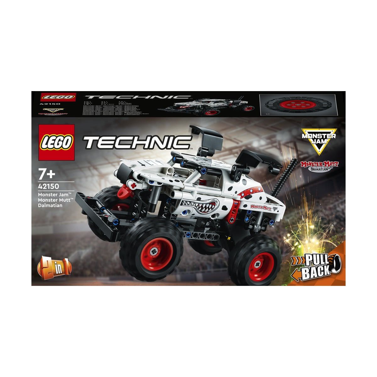 LEGO Technic Monster Jam Monster Mutt Dalmatian 42150