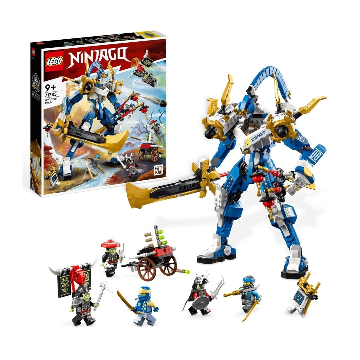 LEGO NINJAGO Jayâs Titan Mech 71785