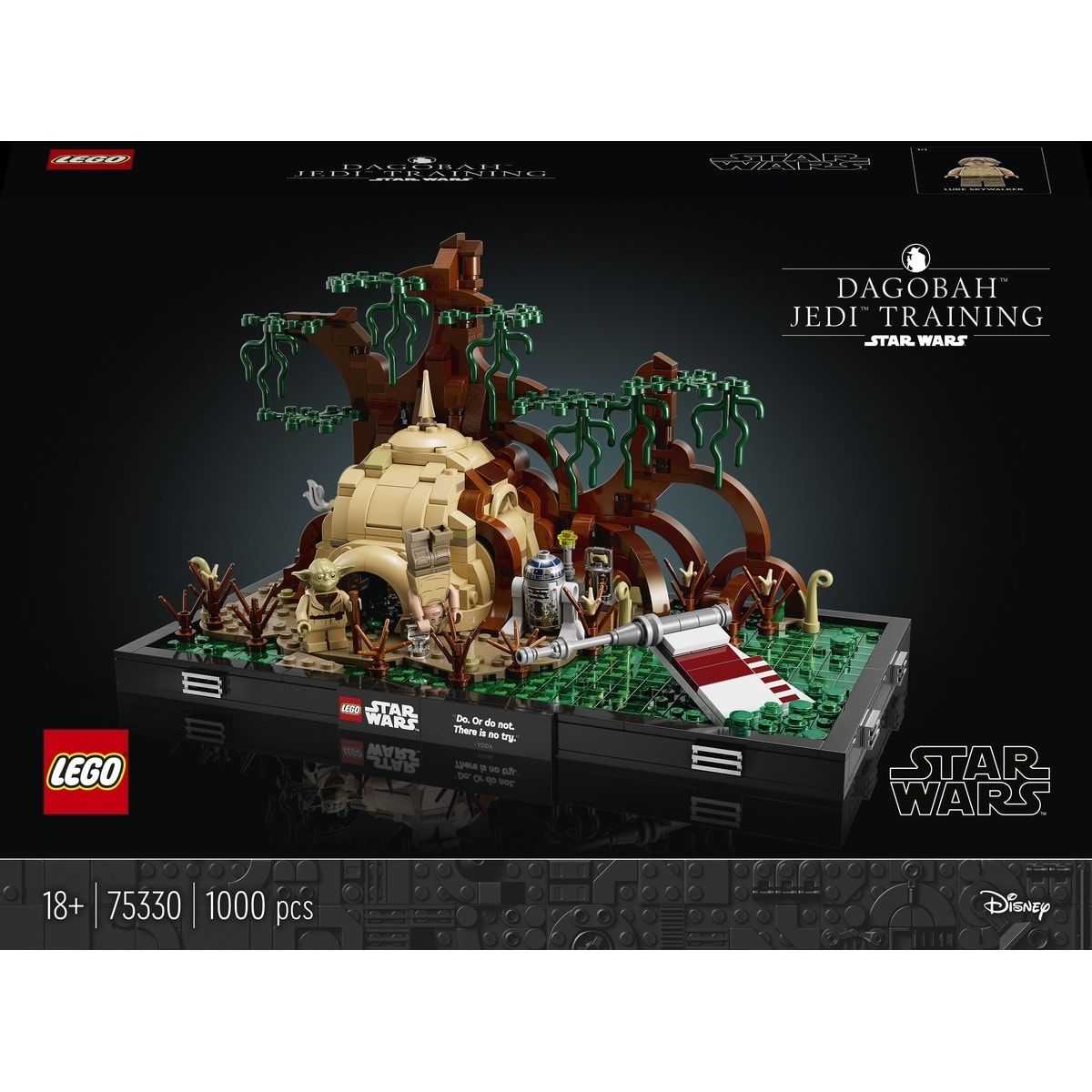 LEGO Star Wars Dagobah Jedi Training Diorama 75330