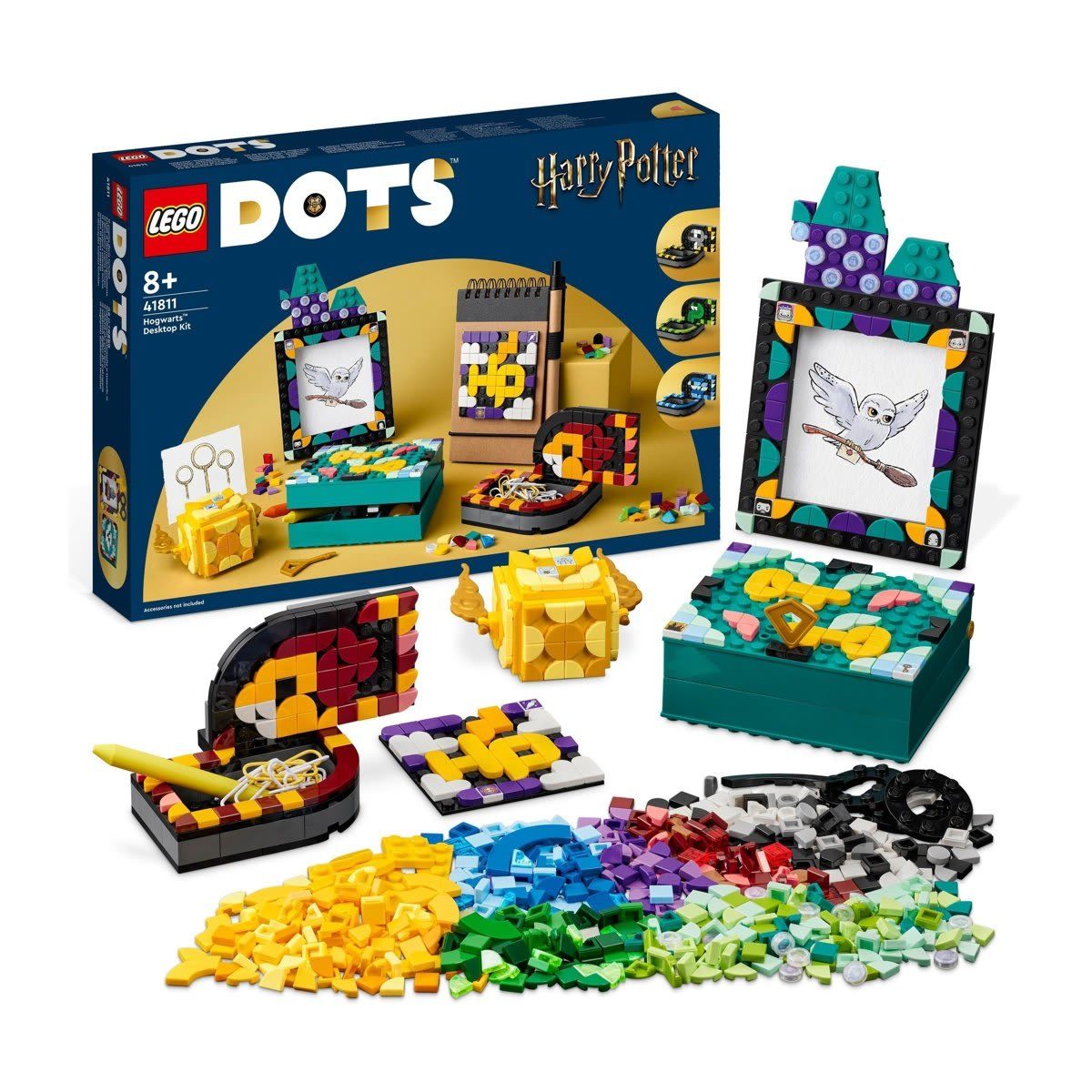 LEGO DOTS Hogwarts Desktop Kit 41811