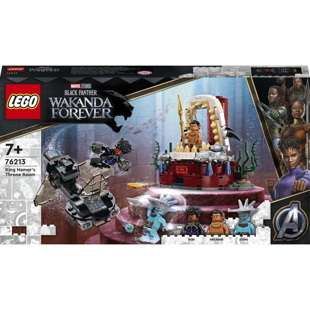 LEGO Marvel Super Heroes King Namorâs Throne Room 76213