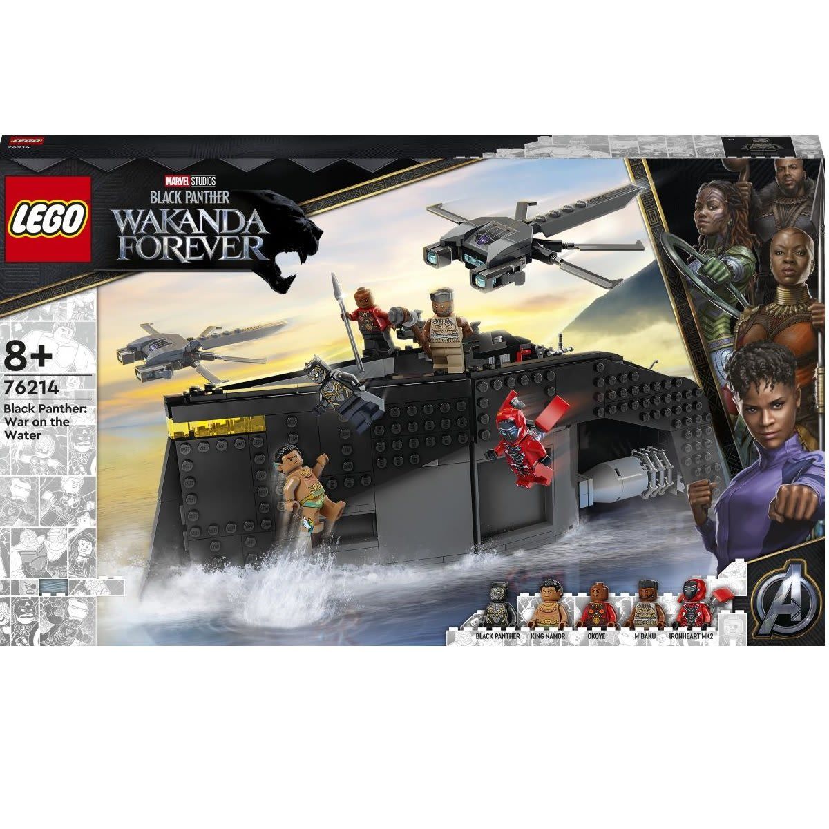 LEGO Marvel Super Heroes Black Panther: War on the Water 76214