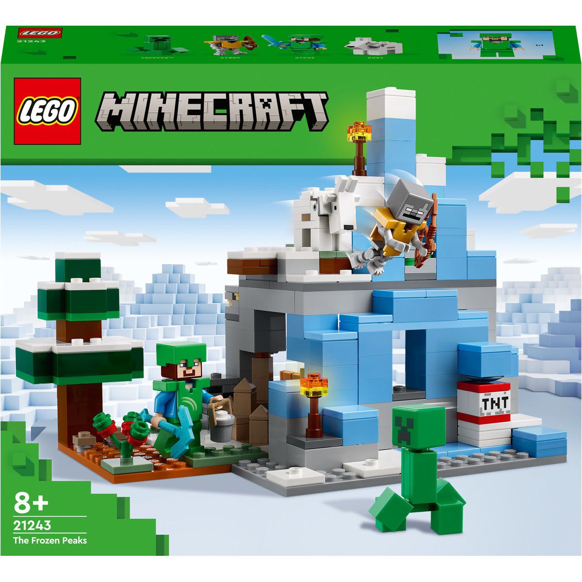 LEGO Minecraft The Frozen Peaks 21243