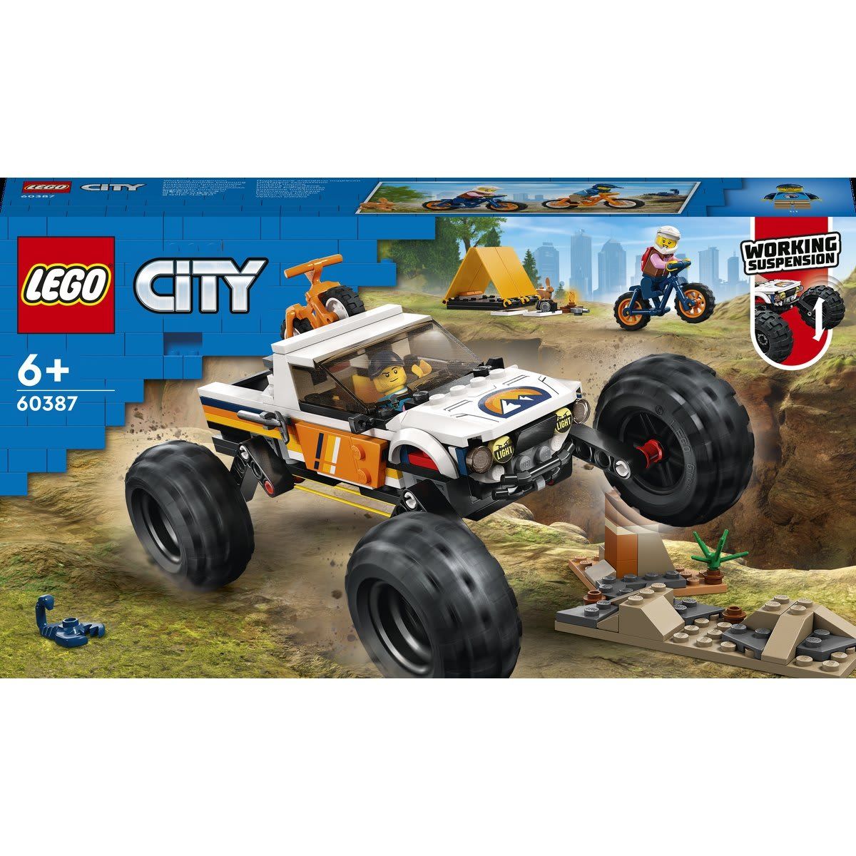 LEGO City Great Vehicles 4x4 Off-Roader Adventures 60387