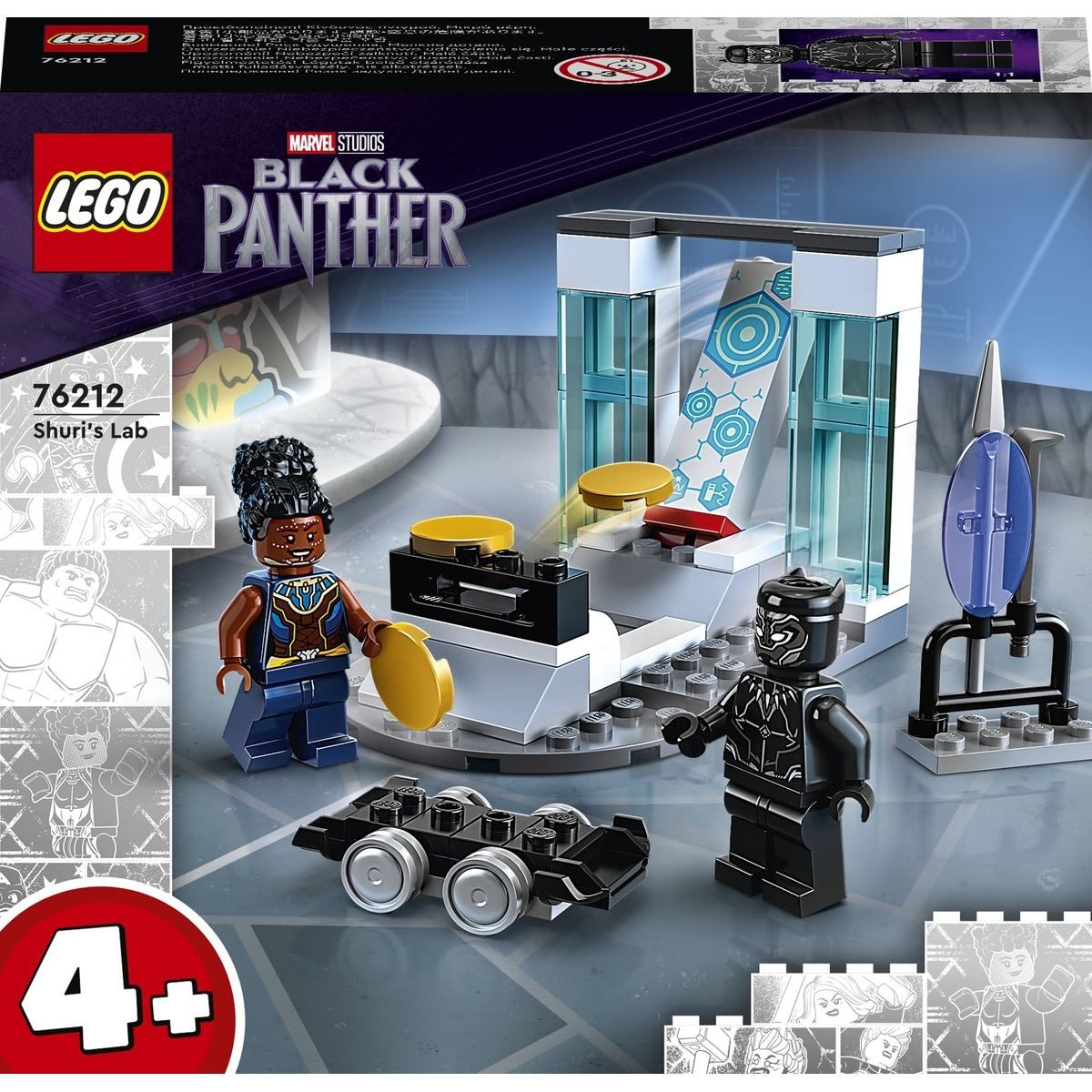 LEGO Marvel Super Heroes Shuri's Lab 76212