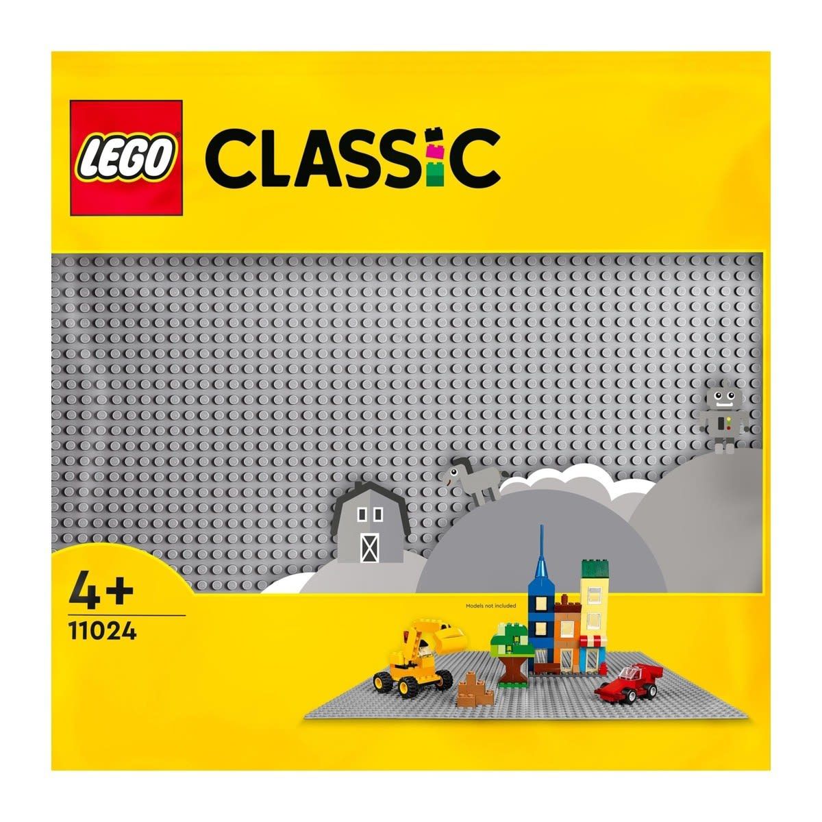 LEGO Classic Gray Baseplate 11024