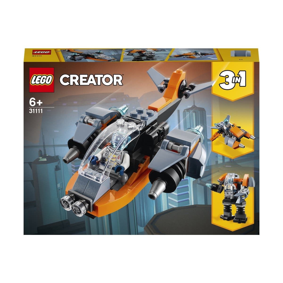 LEGO Creator Cyber Drone 31111