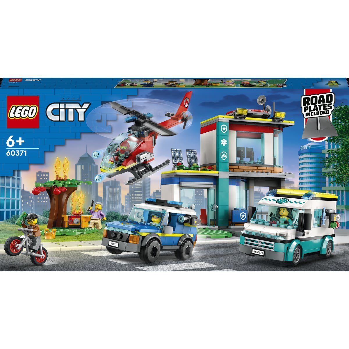 LEGO City Police Emergency Vehicles HQ 60371