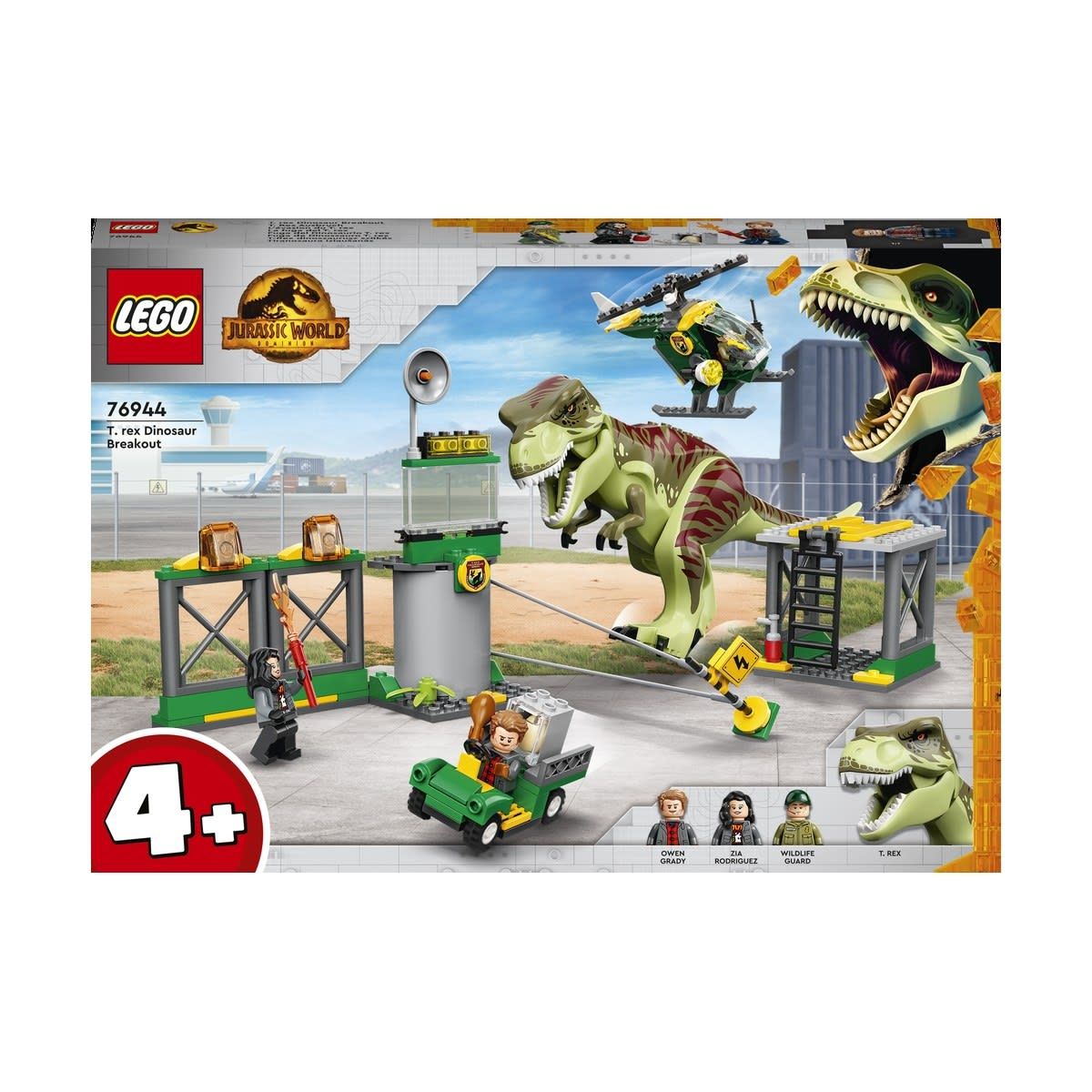 LEGO Jurassic World T. rex Dinosaur Breakout 76944