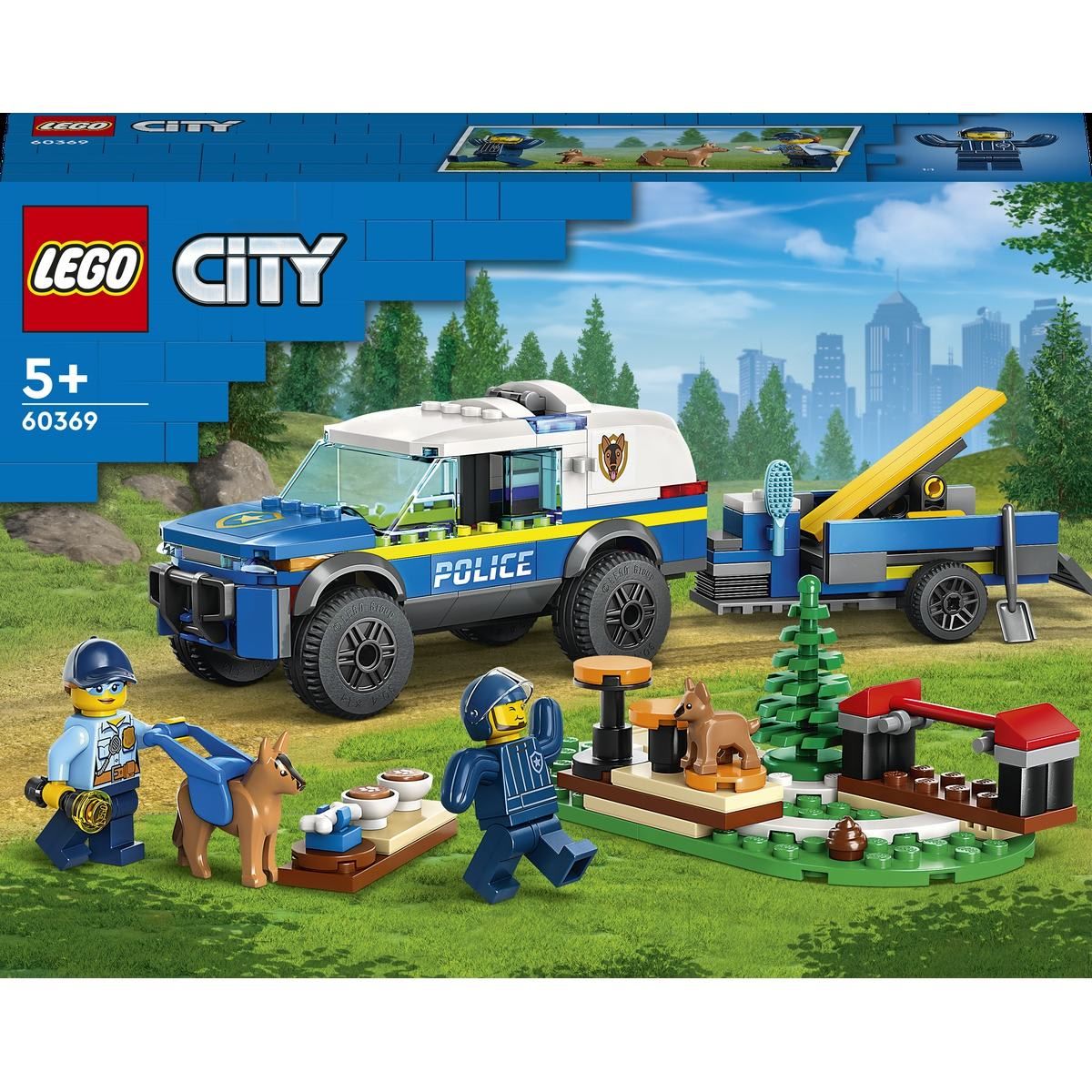 LEGO City Police Mobile Police Dog Training 60369