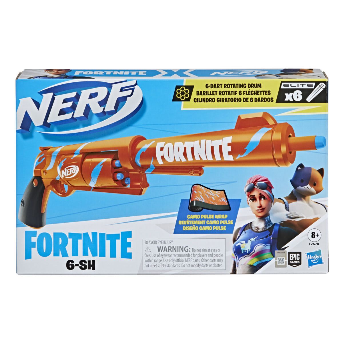 Nerf Fortnite 6-SH Blaster