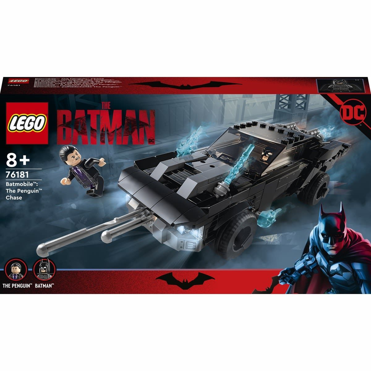 LEGO DC Comics Super Heroes Batmobile: The Penguin Chase 76181