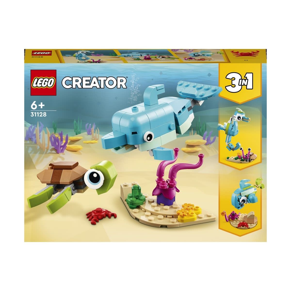 LEGO Creator Dolphin and Turtle 31128