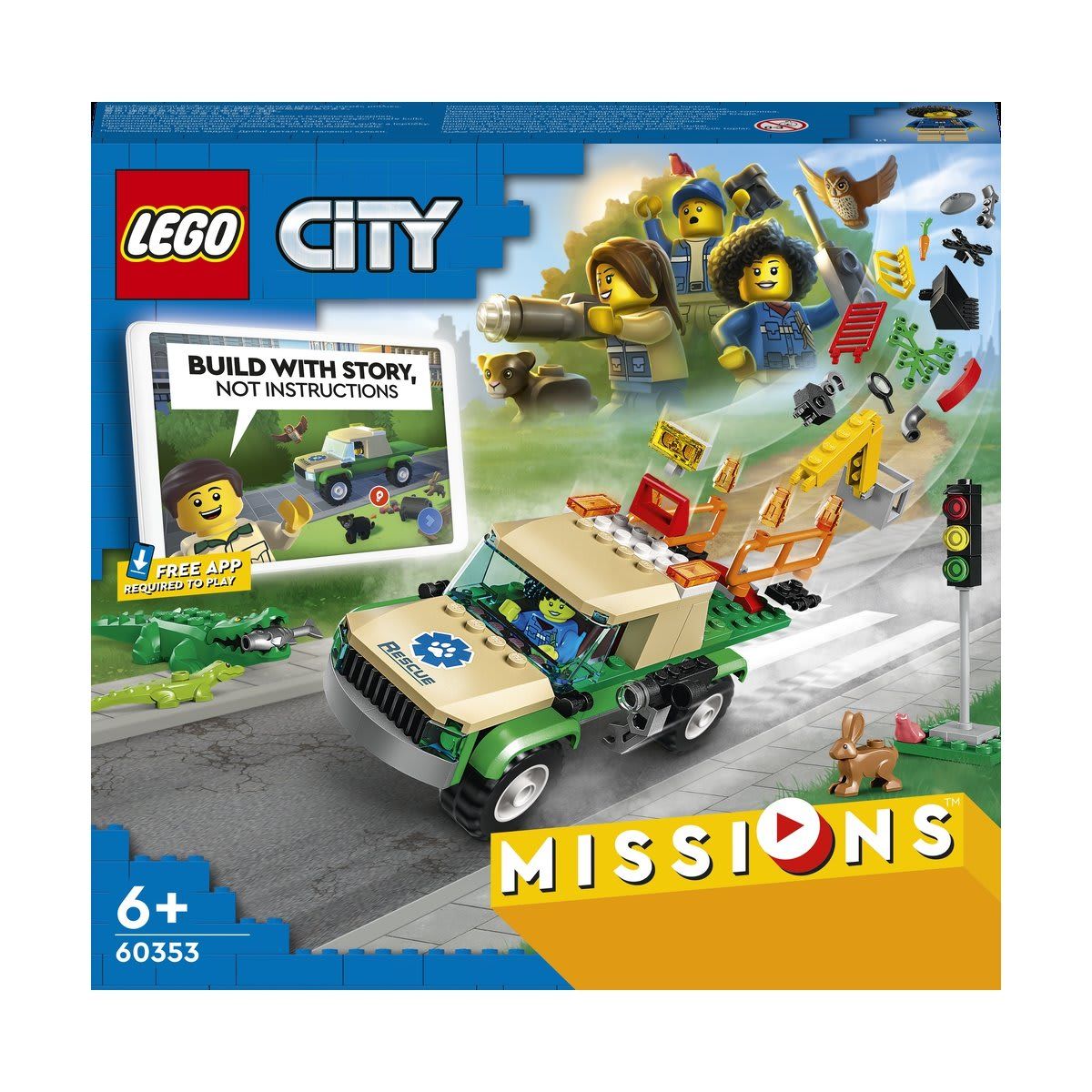 LEGO City Missions Wild Animal Rescue Missions 60353