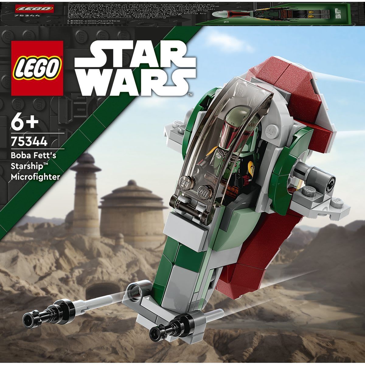 LEGO Star Wars Boba Fett's Starship Microfighter 75344