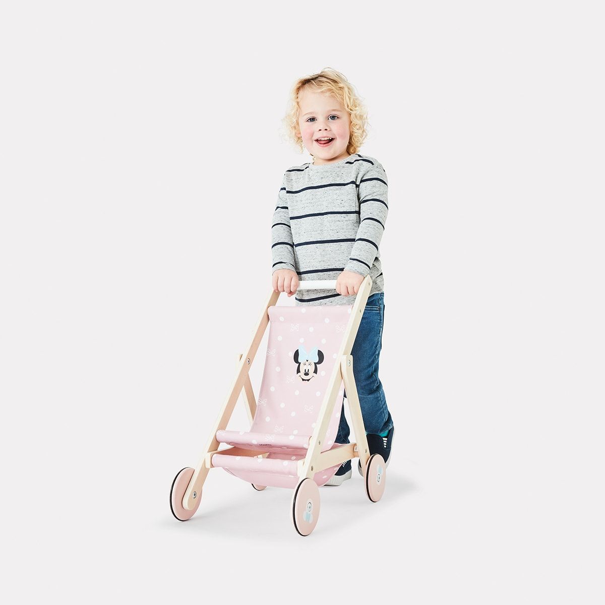 Disney Minnie Mouse Wooden Pram