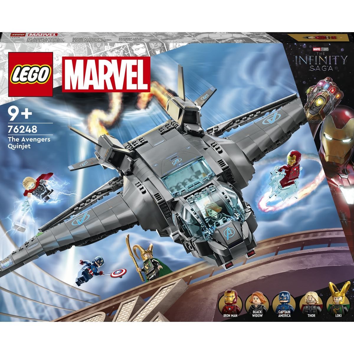 LEGO Marvel Super Heroes The Avengers Quinjet 76248