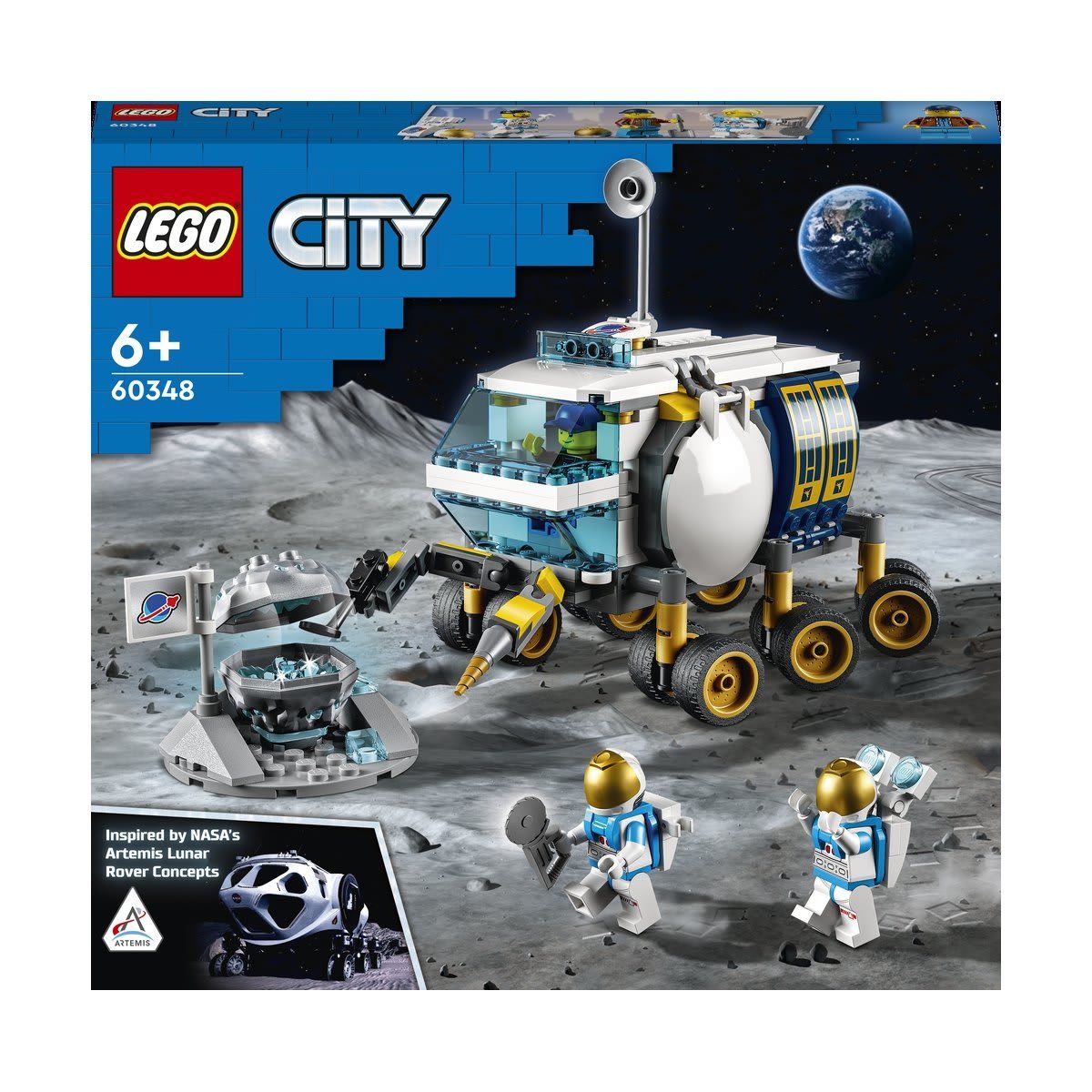 LEGO City Space Port Lunar Roving Vehicle 60348