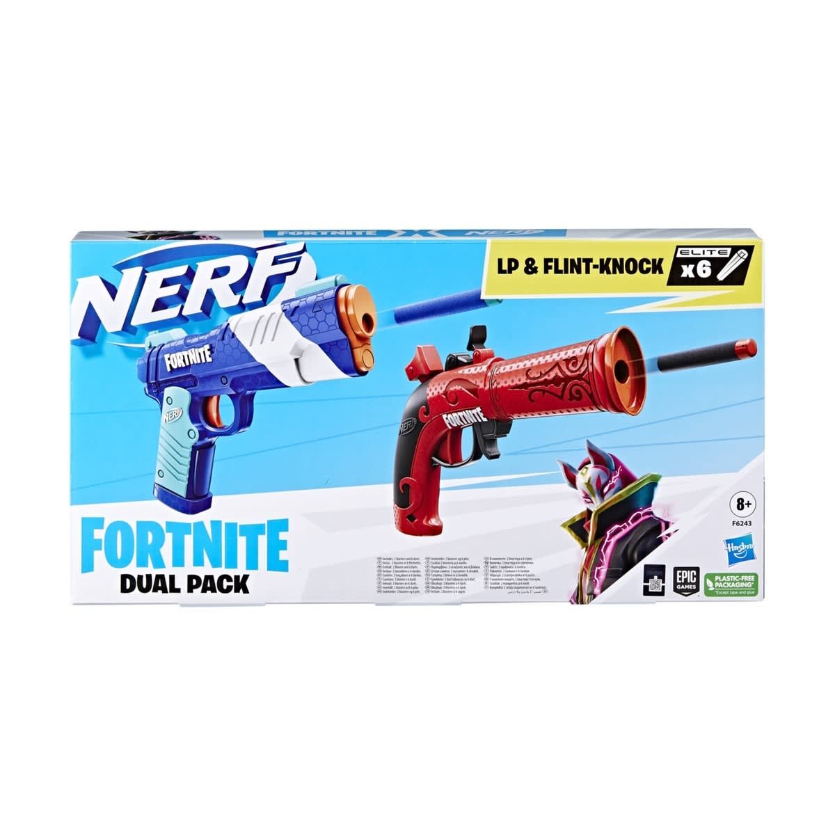 NERF Fortnite Dual Pack - LP and Flint-Knock