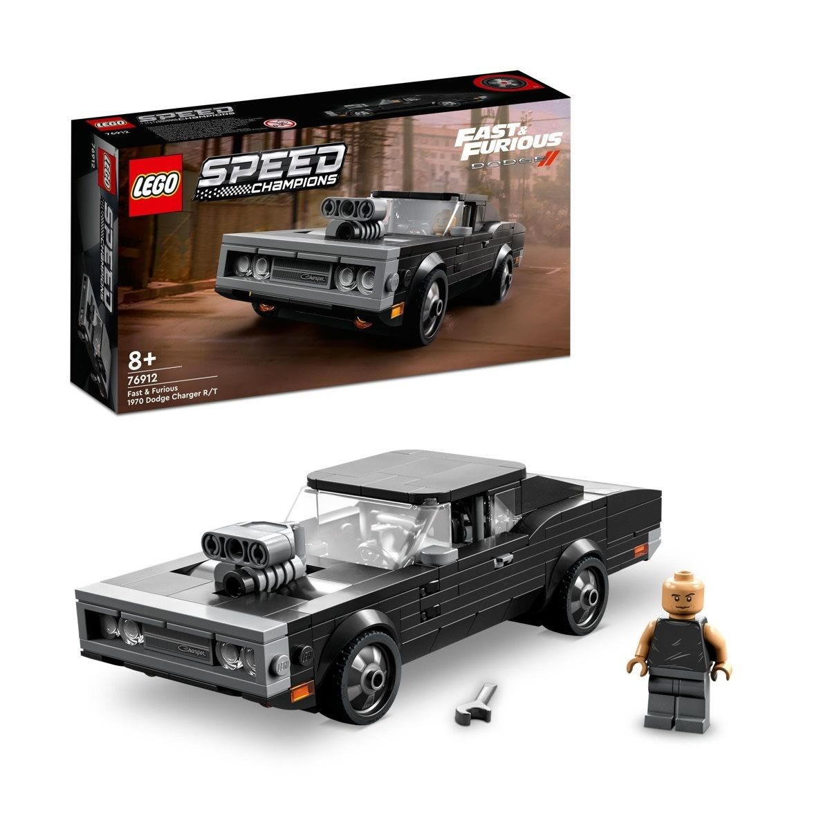 LEGO Speed Champions Fast & Furious 1970 Dodge Charger R/T 76912