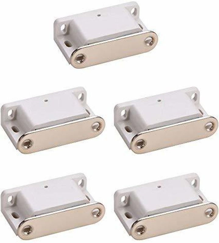 A to Z 2no Magnet 2no Furniture Magnet Door Mounted Door Stopper  (White)