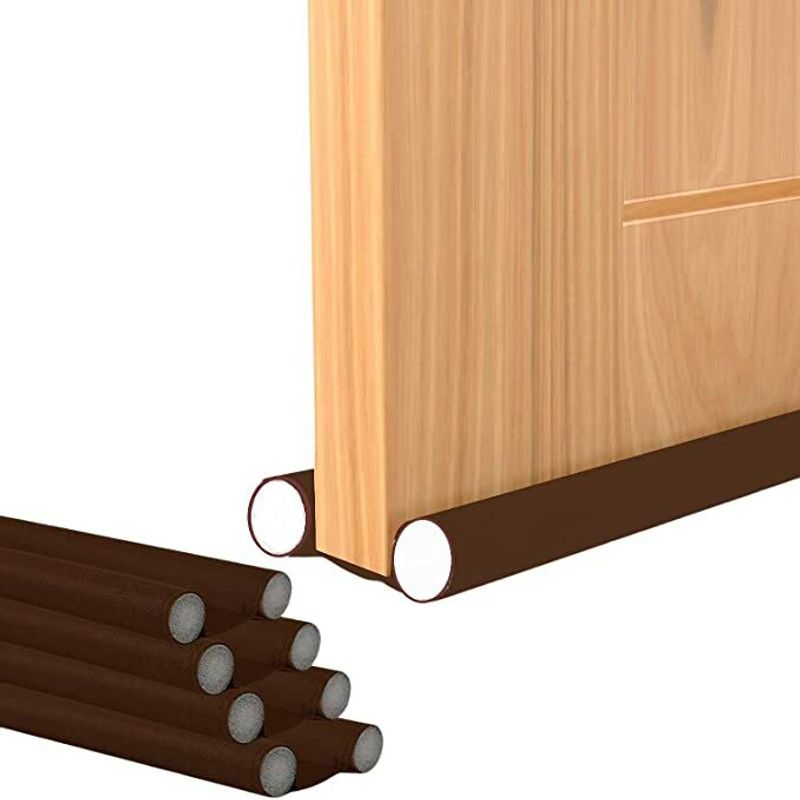FLORIDA CREATION Door stopper Polycotton Door Mat (Brown, Free, Pack of 2) Door Mounted Door Stopper  (Brown)