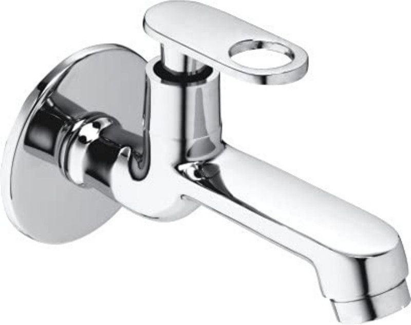 COSSIMO Orio Brass Long Body Bib Cock Tap with Wall Flange (Pack of 1) Bib Tap Faucet  (Wall Mount Installation Type)