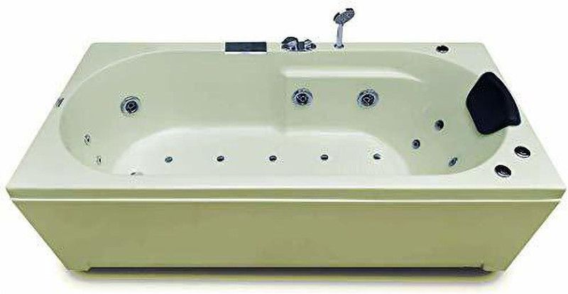 MADONNA Divine 5.5 Feet Combi-Massage Acrylic - Ivory Free-standing Bathtub  (100 or Above L)