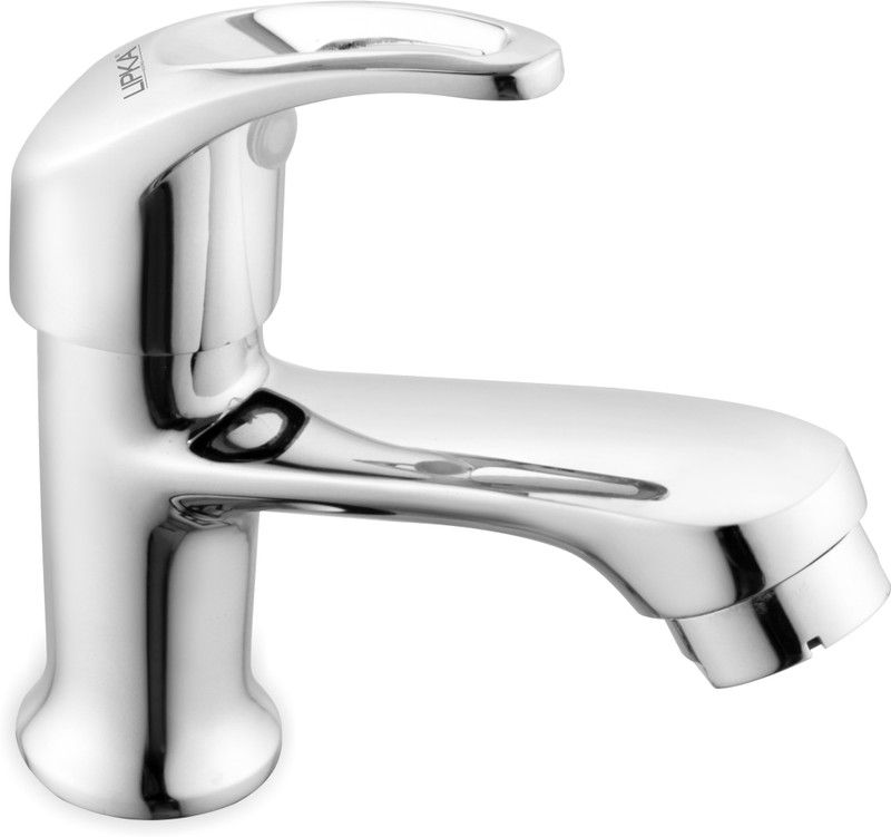 Lipka PXL-01 Pixel Pillar Tap Brass Faucet With Chrome Finish For Washbasin & KItchen Pillar Tap Faucet  (Deck Mount Installation Type)