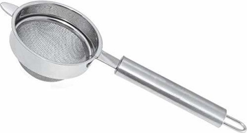 Ganesh Basin Stainless Steel Push Down Strainer  (6 cm Set of 1)