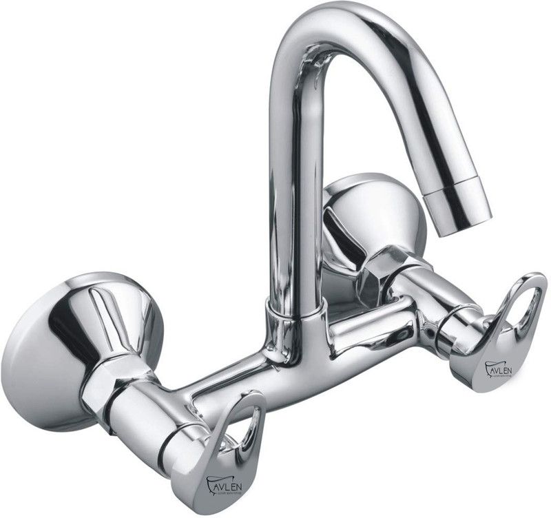 AVLEN (Fully Brass) Ocean sink mixer Kitchen Mixer Basin Mixer Faucet  (Wall Mount Installation Type)