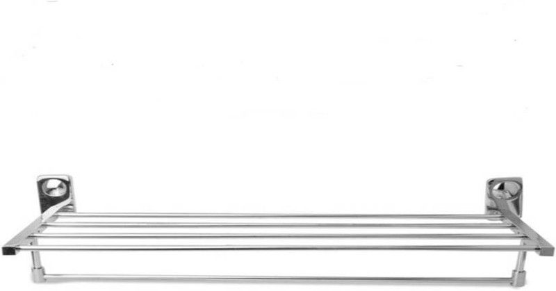 Amarks Stainless Steel Wall Shelf  (Number of Shelves - 1, Silver)