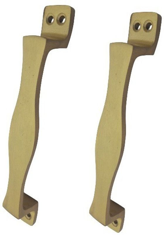 Shining Aluminium Door Handle  (Copper Pack of 2)