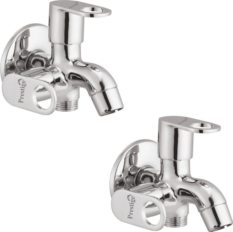 Prestige Prime Bib Cock 2 Way-Pack Of 2 Bib Tap Faucet  (Wall Mount Installation Type)