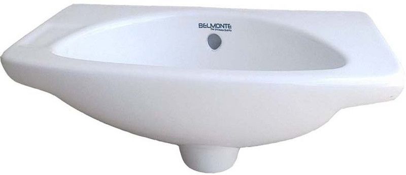 BM BELMONTE 403 18"X9" Wall Hung Basin  (Ivory)