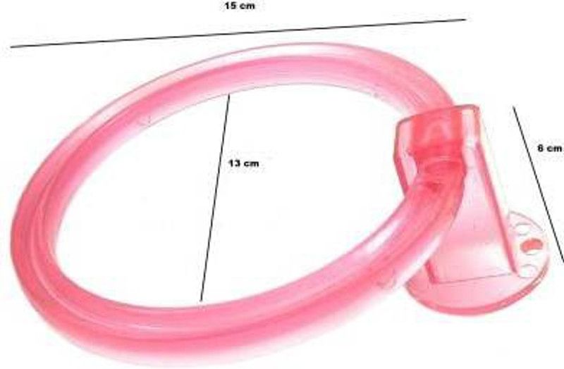 sell net retail LI_15_TowelRings PINK Towel Holder  (ABS)