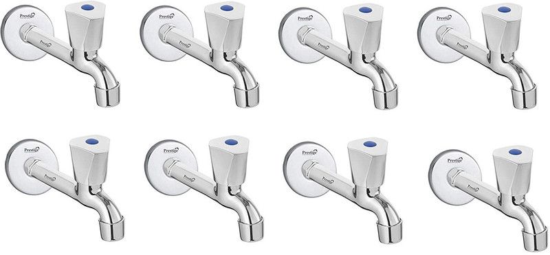 Prestige ACURA Long body Bib Cock Tap Bib Tap Faucet PACK OF 8 Bib Tap Faucet  (Wall Mount Installation Type)