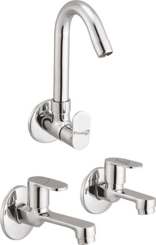 Prestige SmartBuy Ocean Sink Cock With Conection Pipe Bib Cock Long Body Set Faucet Set