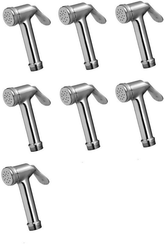 LOGGER - Brass Mahindra(Only Gun) Set of 7 pcs Health Faucet  (Single Handle Installation Type)