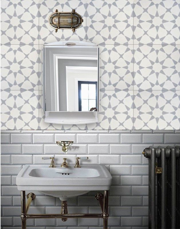 URBAN CHOICE Saffire Washbasin Bathroom Mirror  (Rectangle Finish : Glossy)