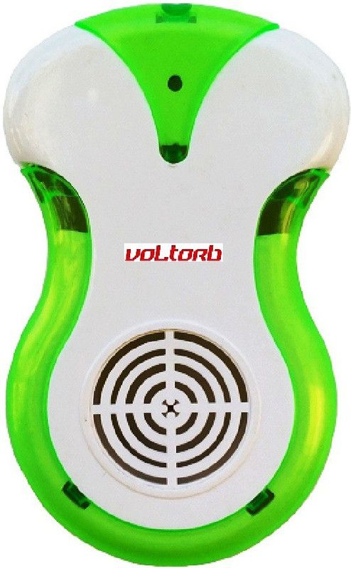 VOLtORb - 8SHAPE Parrot Door Bell - Single Parrot Tune with L.E.D Indicatorâ Special 8 Shape - Green/White Color - Glossy Finish - 1 Piece Wired Door Chime